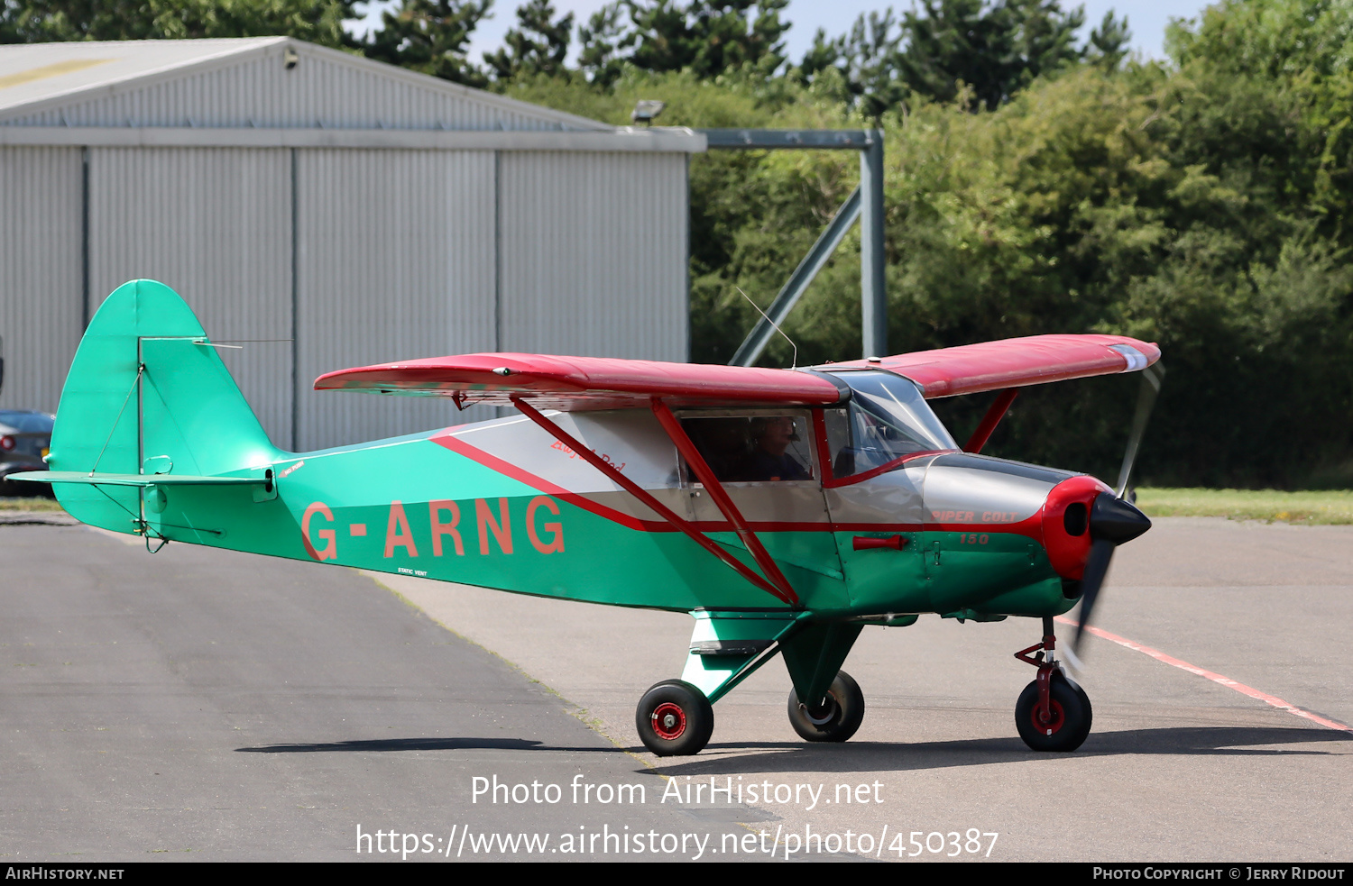 Aircraft Photo of G-ARNG | Piper PA-22-108/150 Colt | AirHistory.net #450387