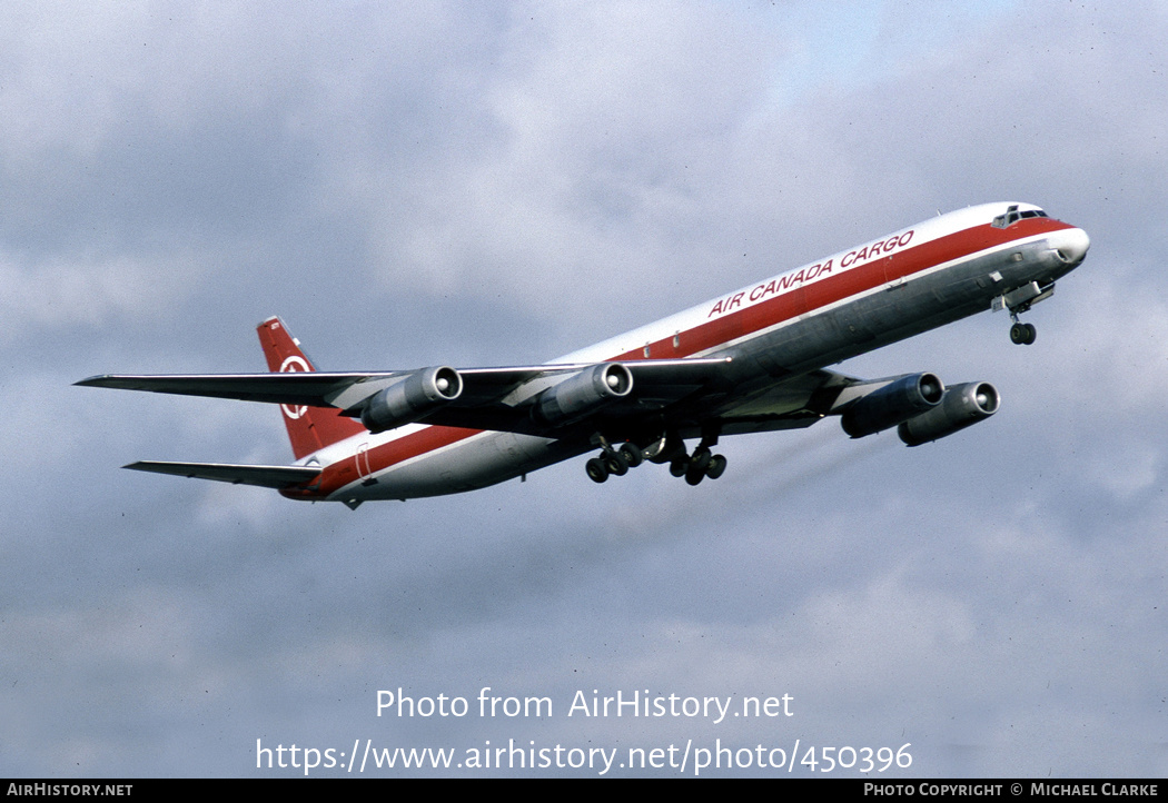 Aircraft Photo of C-FTIO | McDonnell Douglas DC-8-63AF | Air Canada Cargo | AirHistory.net #450396