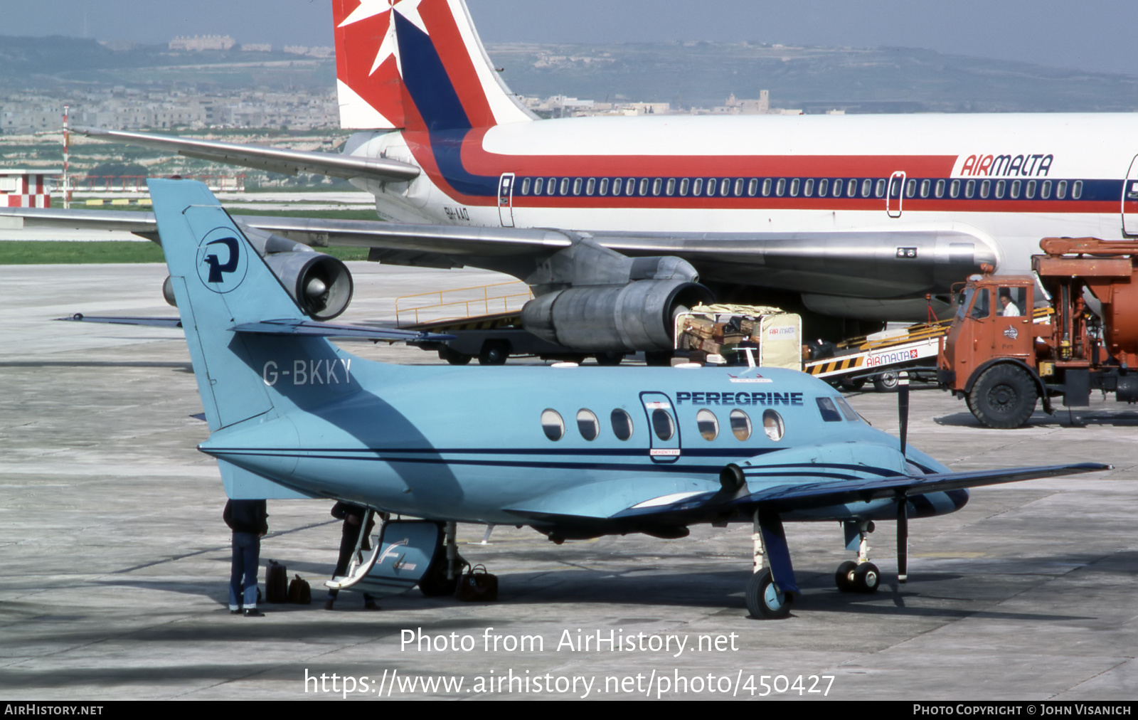 Aircraft Photo of G-BKKY | British Aerospace BAe-... Jetstream 31 | Peregrine Air Services | AirHistory.net #450427