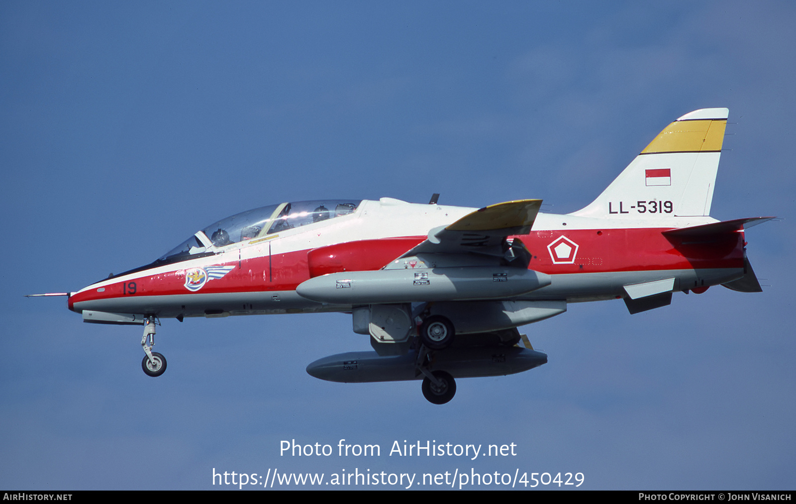 Aircraft Photo of LL-5319 | British Aerospace Hawk 53 | Indonesia - Air Force | AirHistory.net #450429