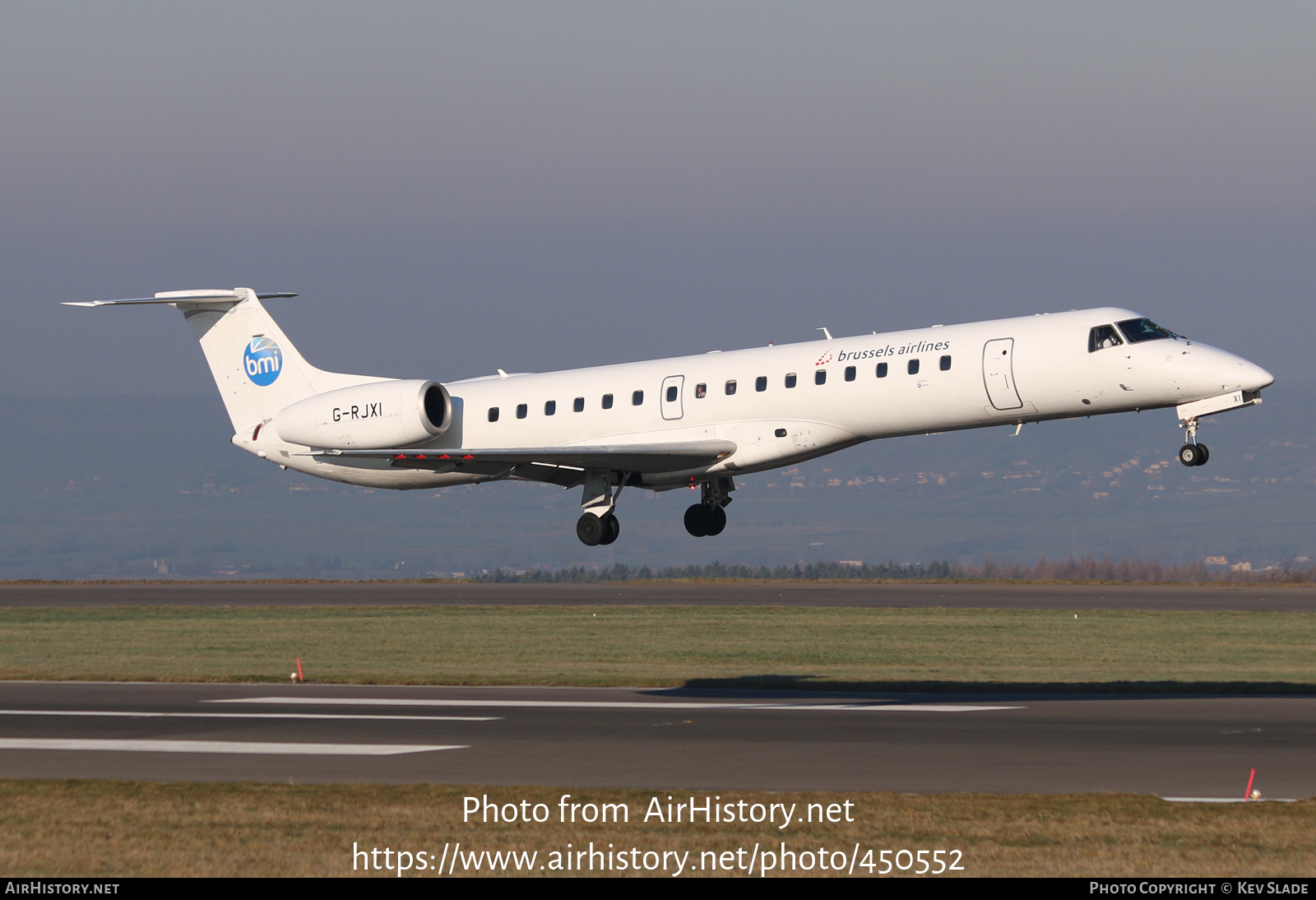 Aircraft Photo of G-RJXI | Embraer ERJ-145EP (EMB-145EP) | Brussels Airlines | AirHistory.net #450552