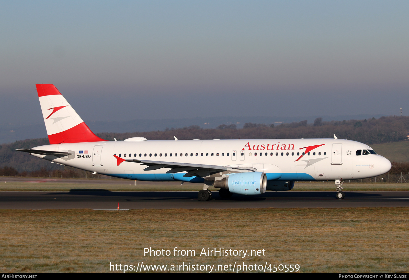 Aircraft Photo of OE-LBO | Airbus A320-214 | Austrian Airlines | AirHistory.net #450559