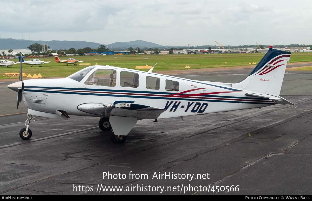 Aircraft Photo of VH-YDD | Beech A36 Bonanza 36 | AirHistory.net #450566