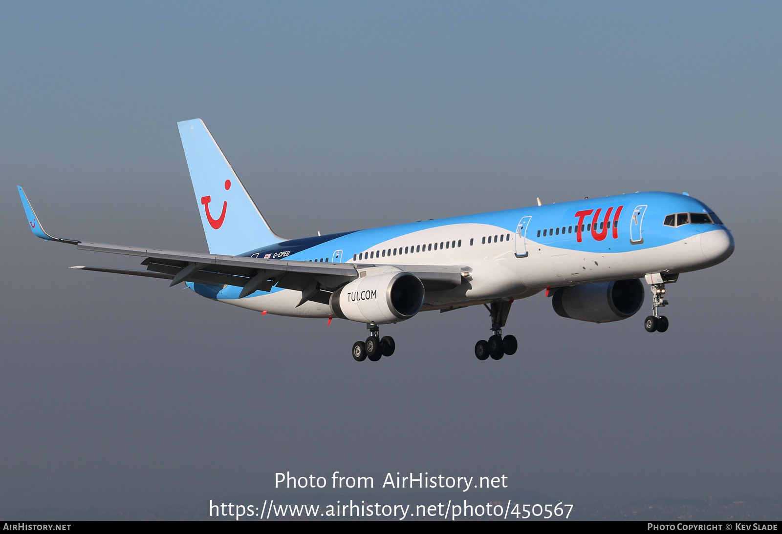 Aircraft Photo of G-CPEU | Boeing 757-236 | TUI | AirHistory.net #450567