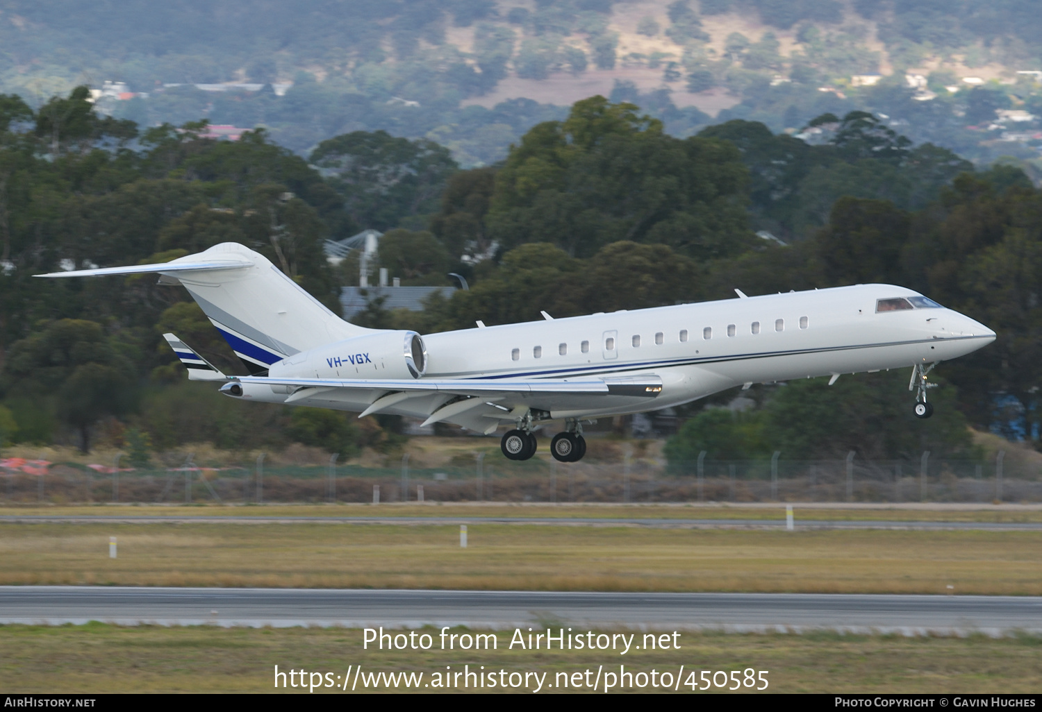 Aircraft Photo of VH-VGX | Bombardier Global Express (BD-700-1A10) | AirHistory.net #450585