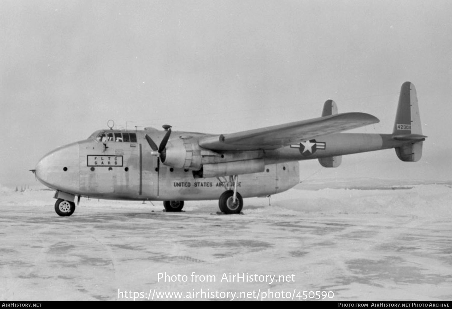 Aircraft Photo of 44-23011 / 423011 | Fairchild C-82A Packet | USA ...