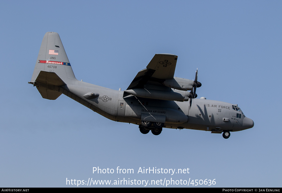 Aircraft Photo of 94-6708 / 46708 | Lockheed Martin C-130H Hercules | USA - Air Force | AirHistory.net #450636