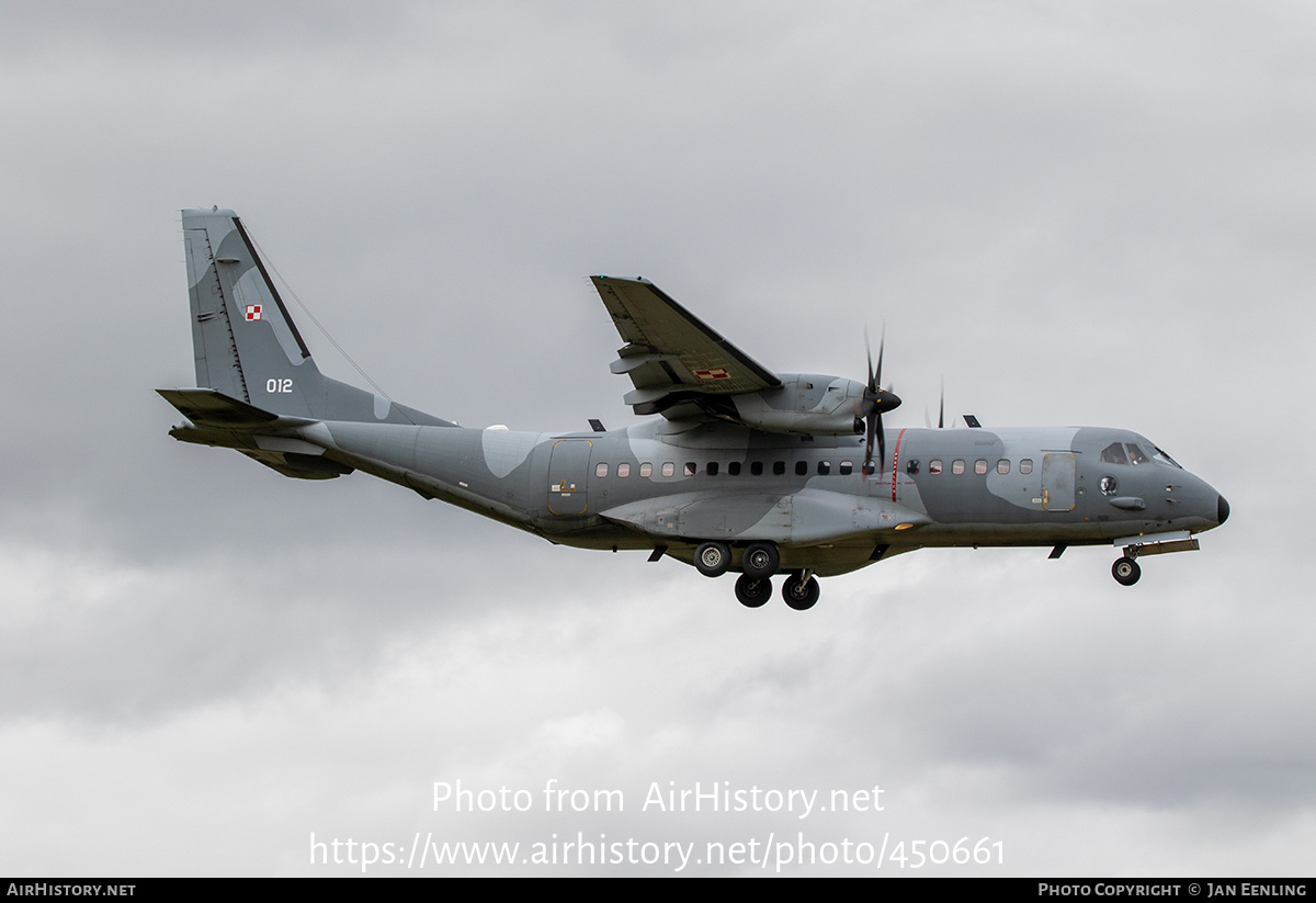 Aircraft Photo of 012 | CASA C295M | Poland - Air Force | AirHistory.net #450661