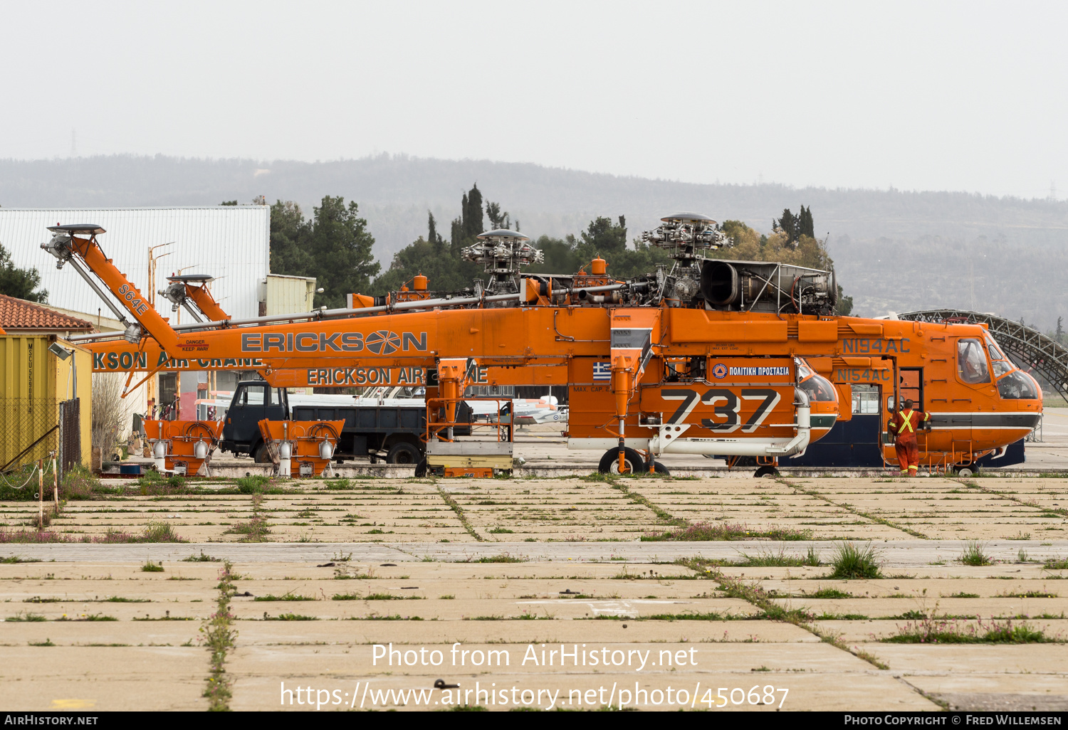 Aircraft Photo of N194AC | Erickson S-64E Aircrane | Erickson | AirHistory.net #450687