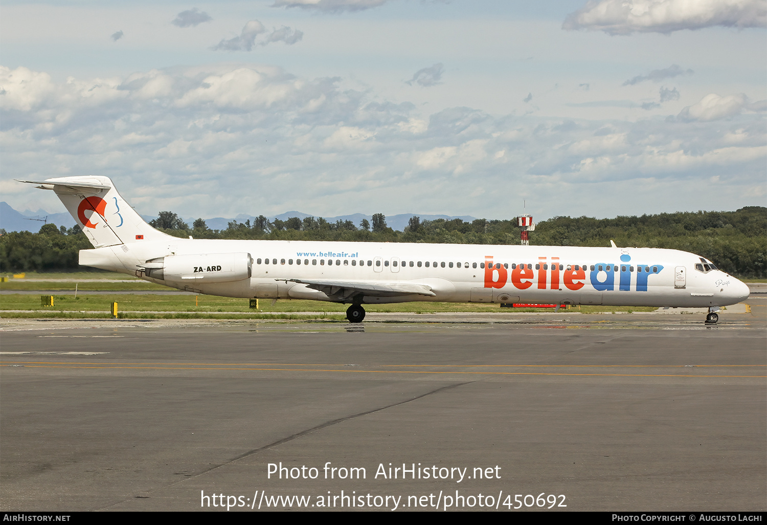 Aircraft Photo of ZA-ARD | McDonnell Douglas MD-82 (DC-9-82) | Belle Air | AirHistory.net #450692