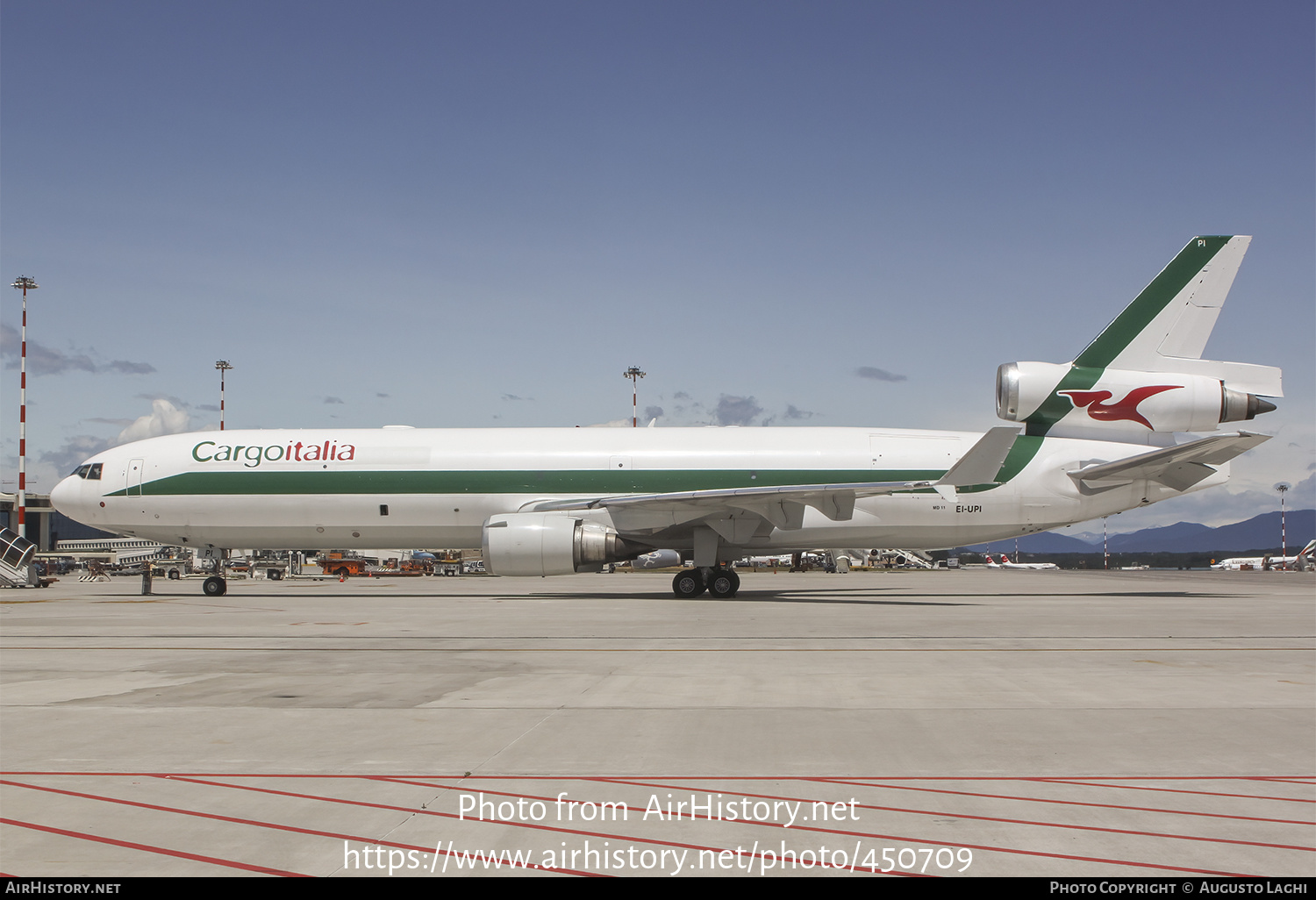 Aircraft Photo of EI-UPI | McDonnell Douglas MD-11/F | Cargoitalia | AirHistory.net #450709