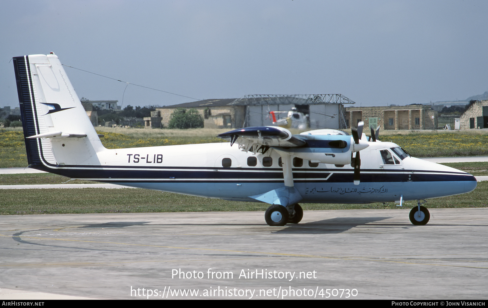 Aircraft Photo of TS-LIB | De Havilland Canada DHC-6-300 Twin Otter | Tunisavia | AirHistory.net #450730