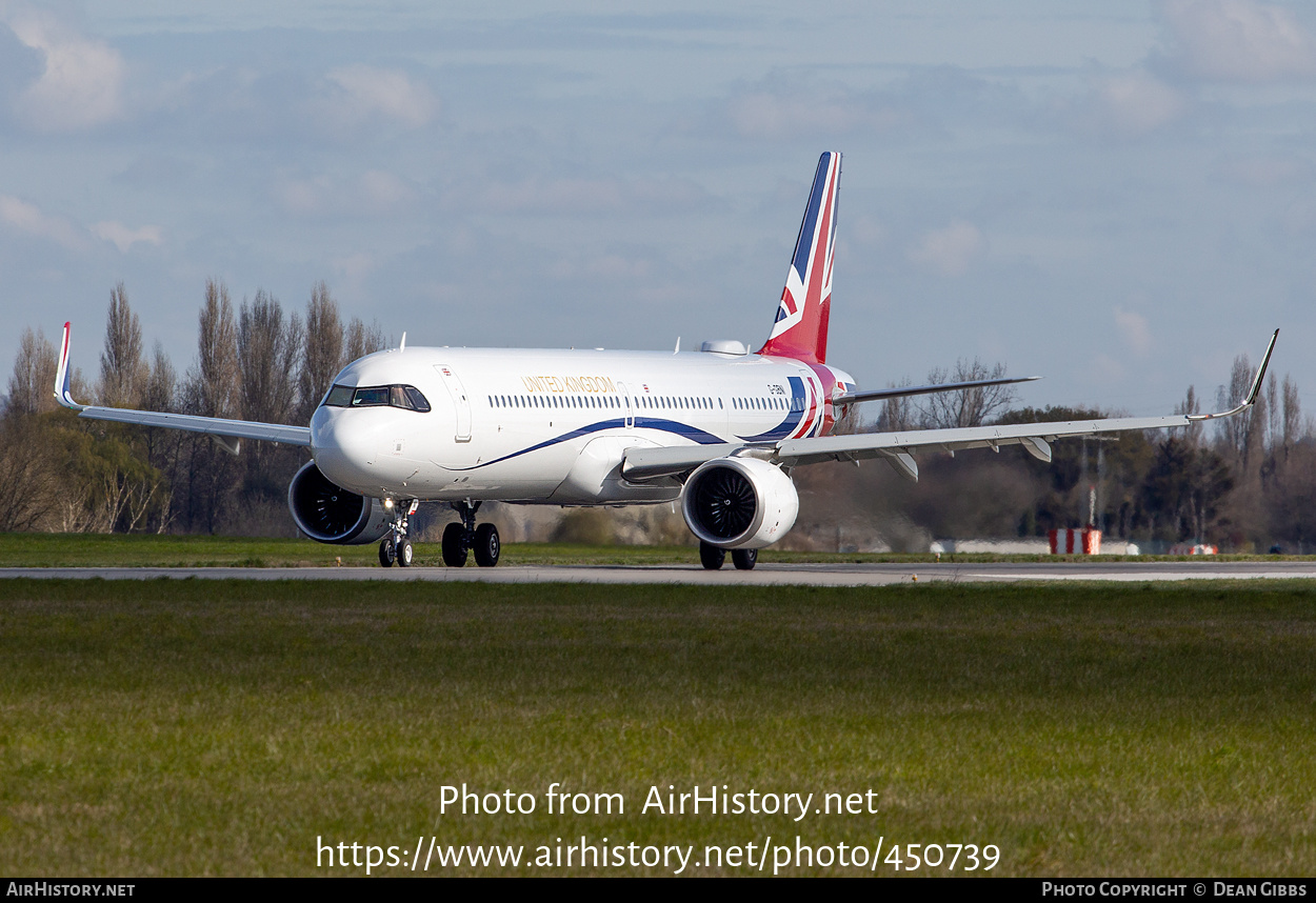 Aircraft Photo of G-GBNI | Airbus A321-253NX | United Kingdom Government | AirHistory.net #450739