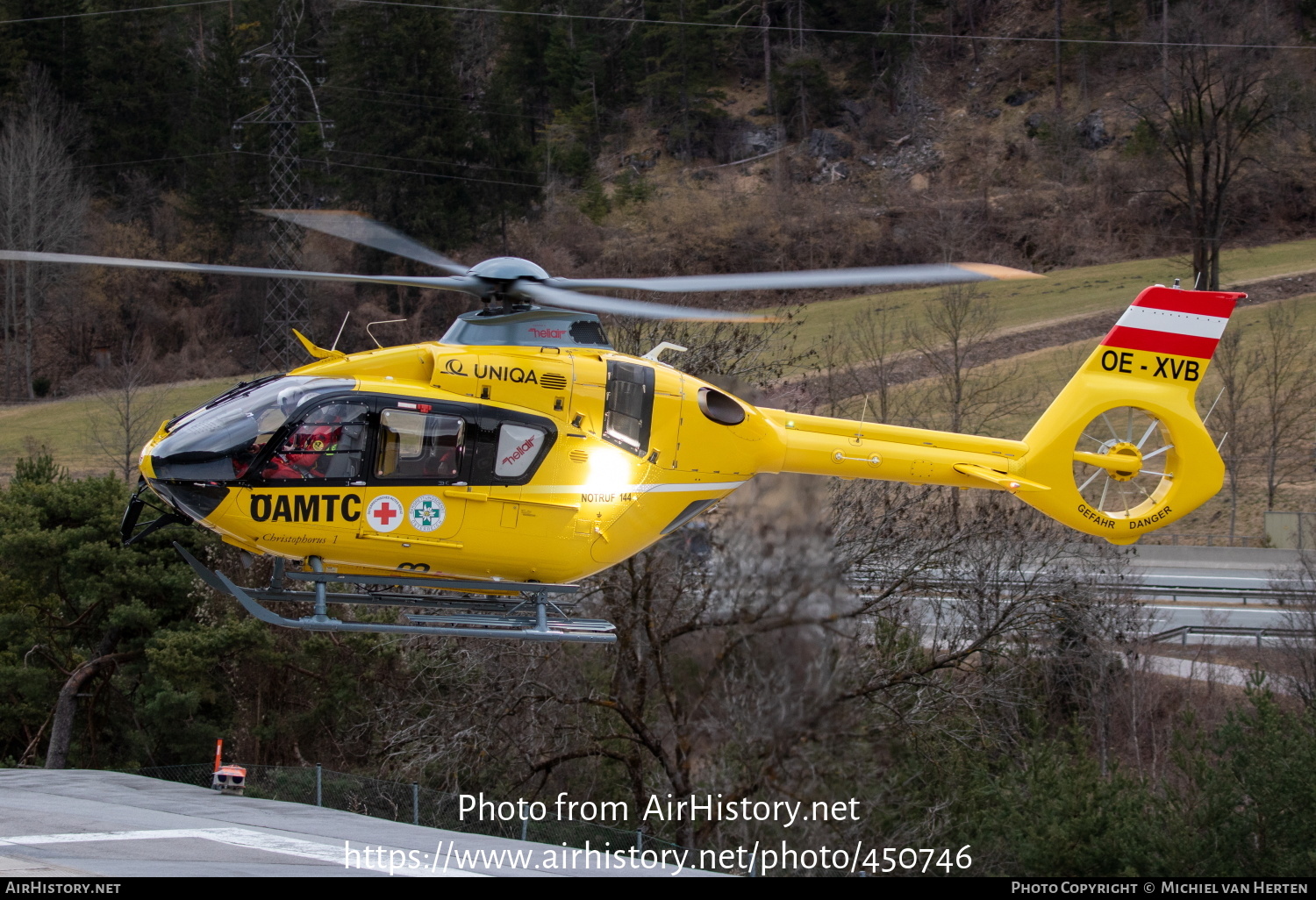 Aircraft Photo of OE-XVB | Eurocopter EC-135T-3 | ÖAMTC | AirHistory.net #450746