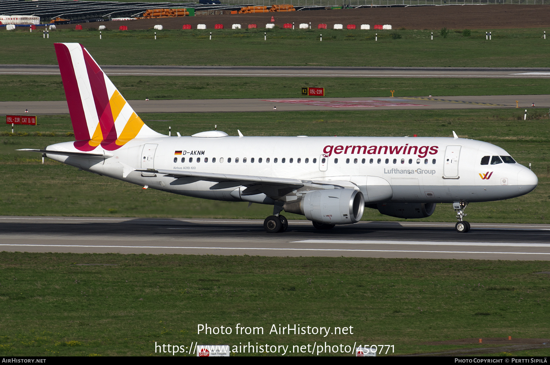 Aircraft Photo of D-AKNM | Airbus A319-112 | Germanwings | AirHistory.net #450771