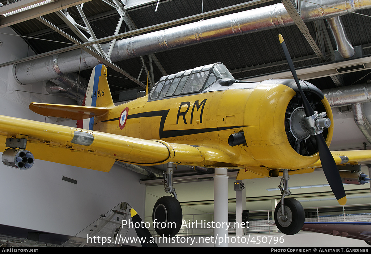 Aircraft Photo of 14915 | North American T-6G Texan | France - Air Force | AirHistory.net #450796