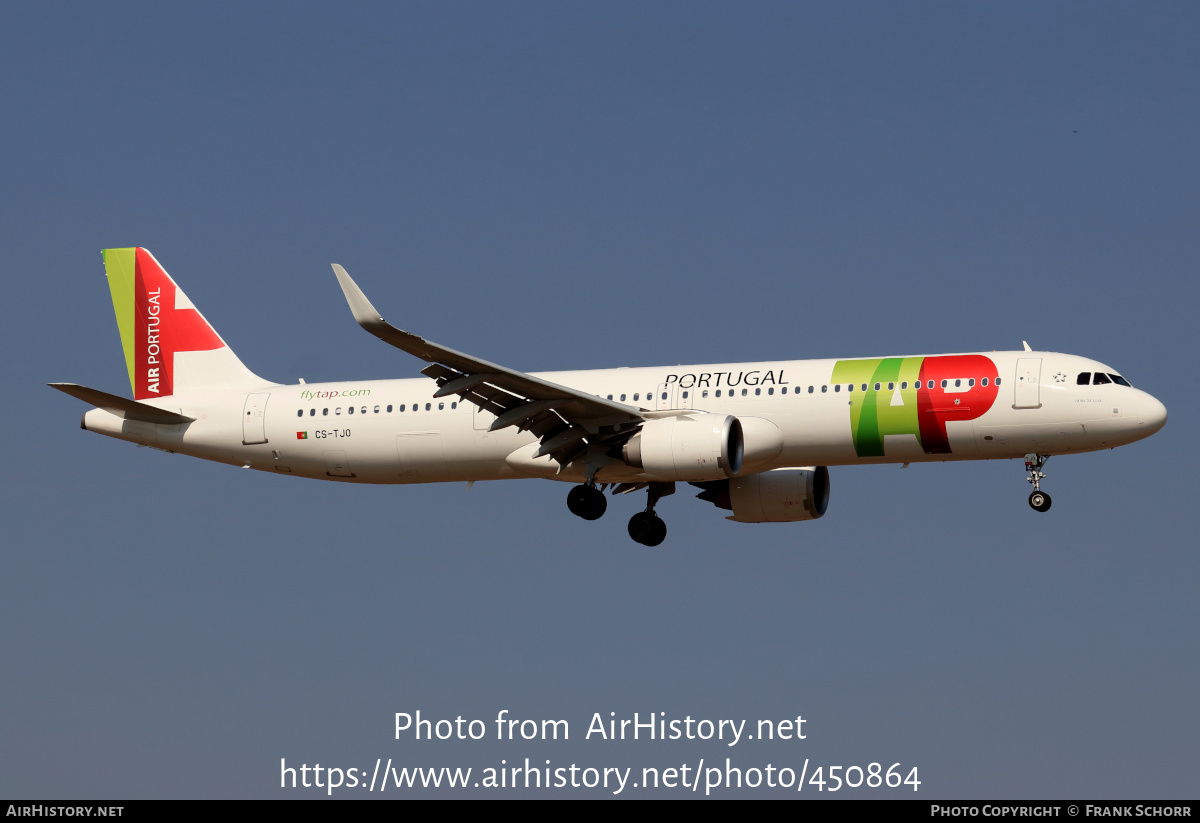 Aircraft Photo of CS-TJO | Airbus A321-251NX | TAP Air Portugal | AirHistory.net #450864