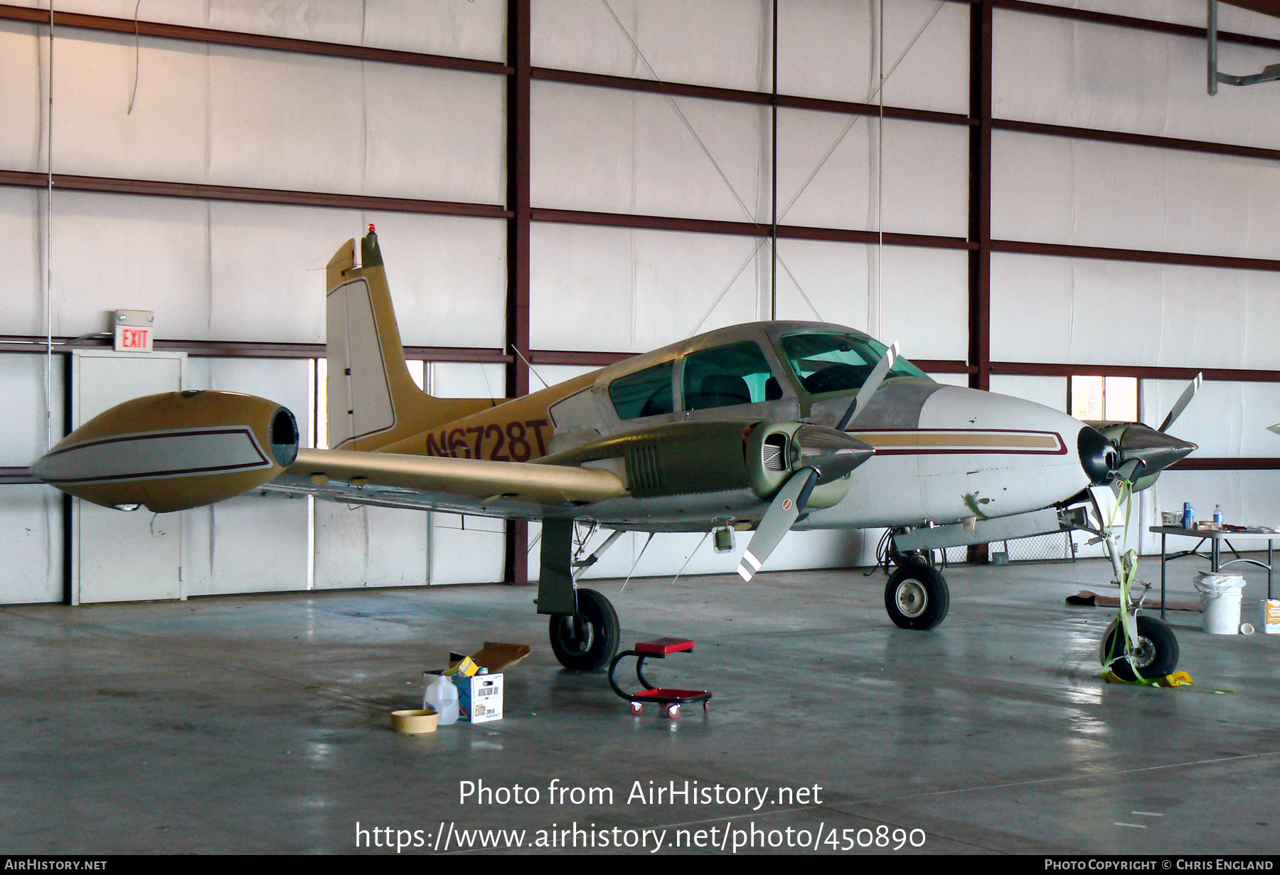 Aircraft Photo of N6728T | Cessna 310C | AirHistory.net #450890