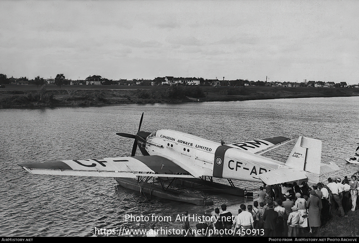 Aircraft Photo of CF-ARM | Junkers Ju 52ce | Canadian Airways | AirHistory.net #450913