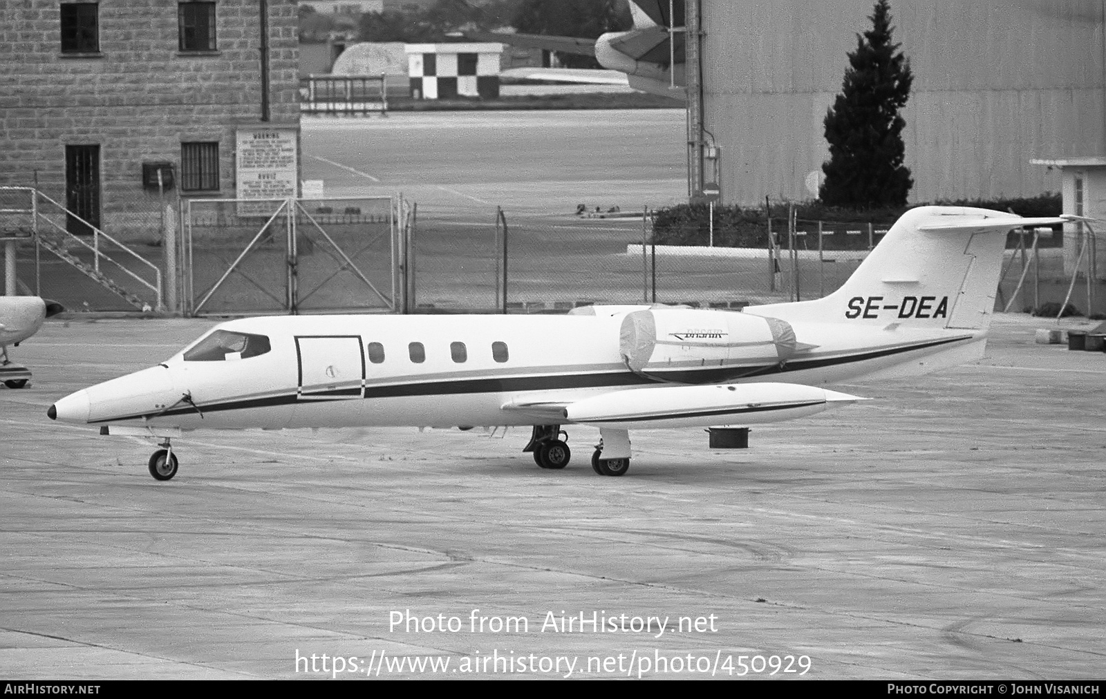 Aircraft Photo of SE-DEA | Gates Learjet 35 | Basair | AirHistory.net #450929