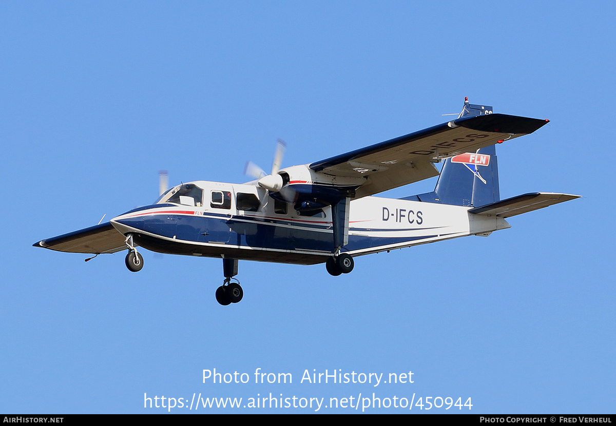 Aircraft Photo of D-IFCS | Britten-Norman BN-2A-20 Islander | AirHistory.net #450944