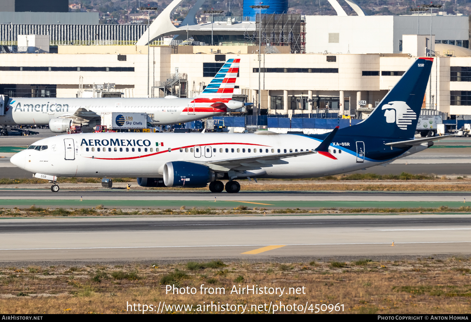 Aircraft Photo of XA-SSR | Boeing 737-8 Max 8 | AeroMéxico | AirHistory.net #450961