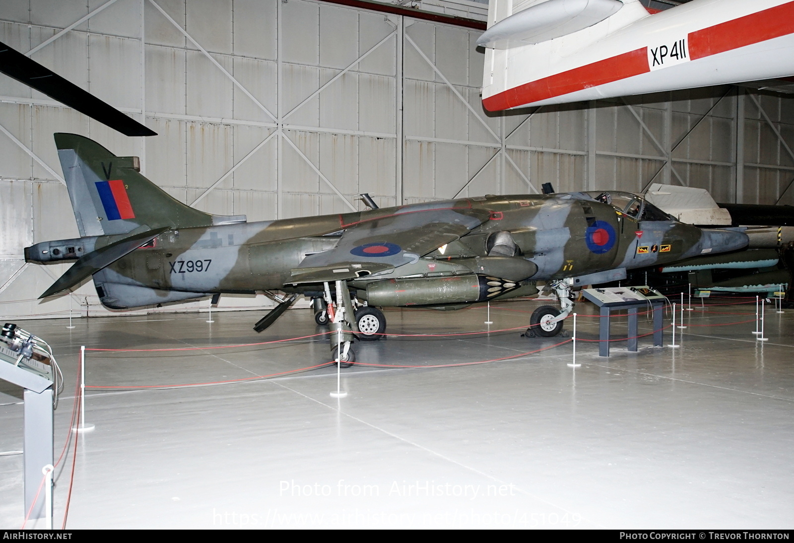 Aircraft Photo of XZ997 | Hawker Siddeley Harrier GR3 | UK - Air Force | AirHistory.net #451049