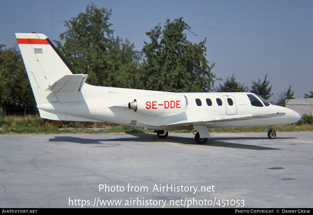 Aircraft Photo of SE-DDE | Cessna 500 Citation | AirHistory.net #451053