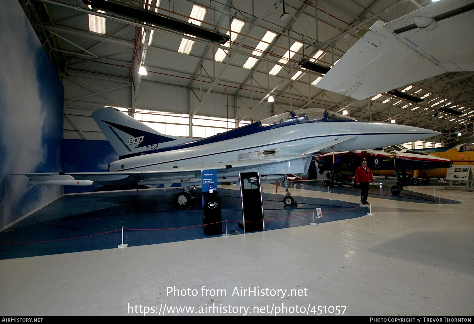 Aircraft Photo of ZF534 | British Aerospace EAP | UK - Air Force | AirHistory.net #451057