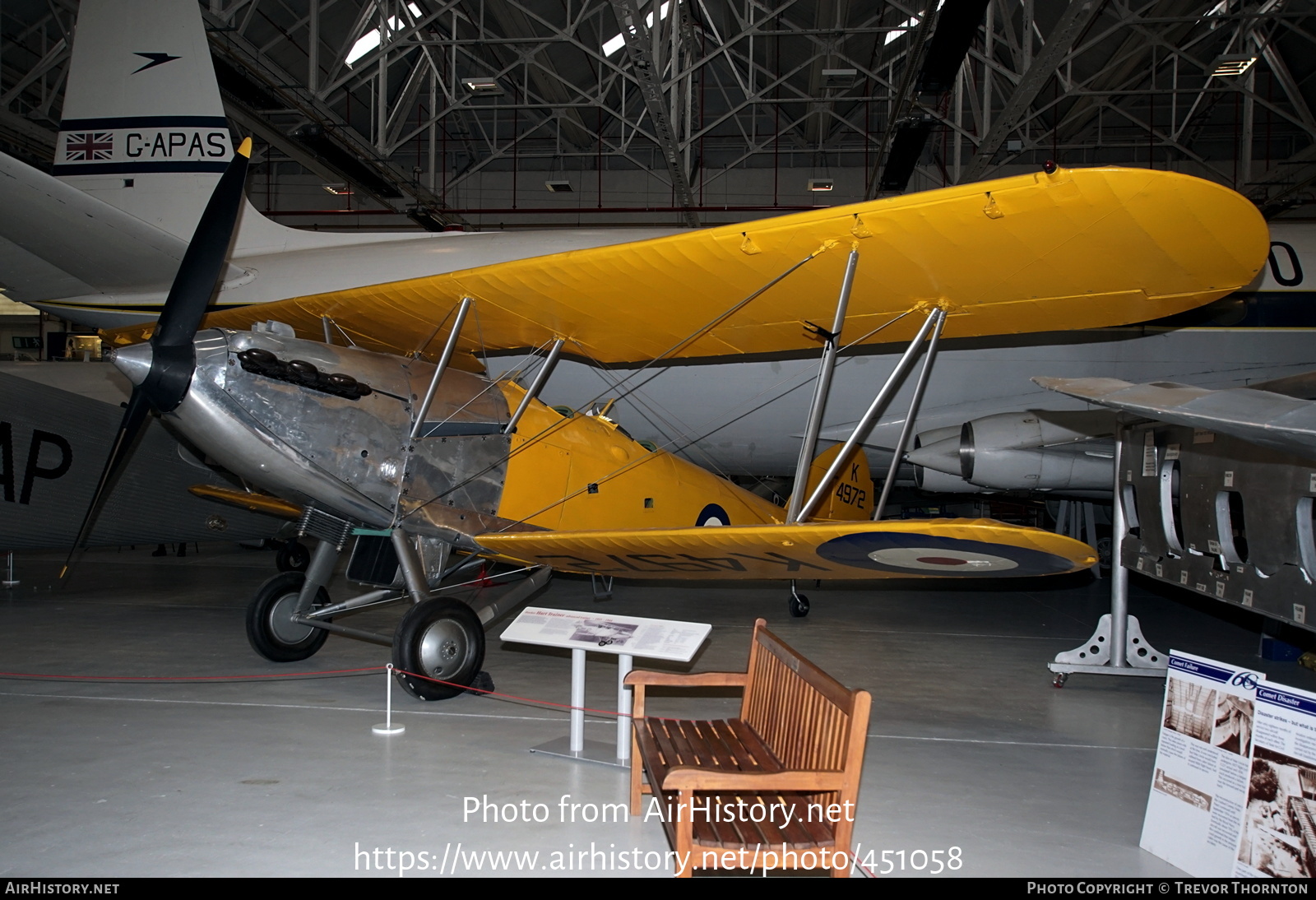 Aircraft Photo of K4972 | Hawker Hart TIIA | UK - Air Force | AirHistory.net #451058