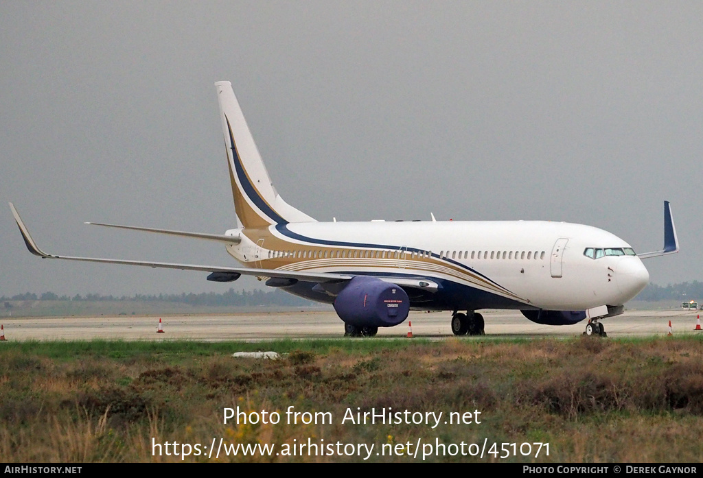 Aircraft Photo of N737GG | Boeing 737-74Q BBJ | Mid East Jet | AirHistory.net #451071