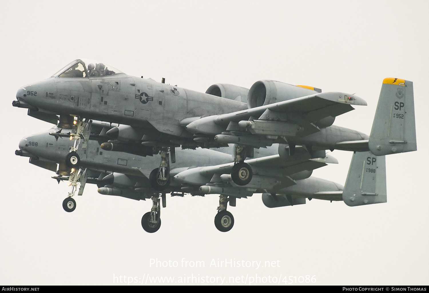 Aircraft Photo of 81-0952 / AF81-952 | Fairchild OA-10A Thunderbolt II | USA - Air Force | AirHistory.net #451086