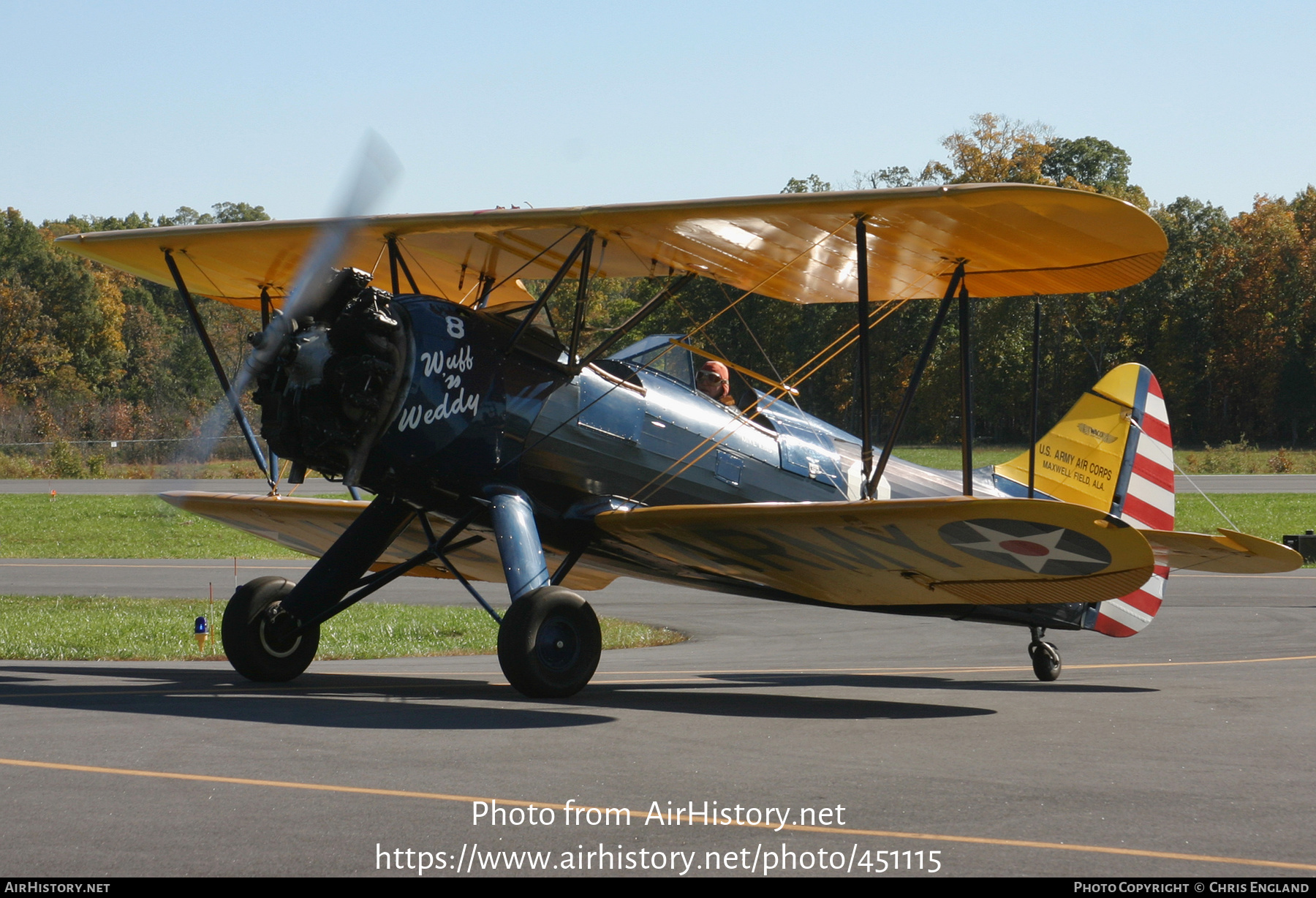 Aircraft Photo of N2291 | Waco UPF-7 | USA - Army | AirHistory.net #451115