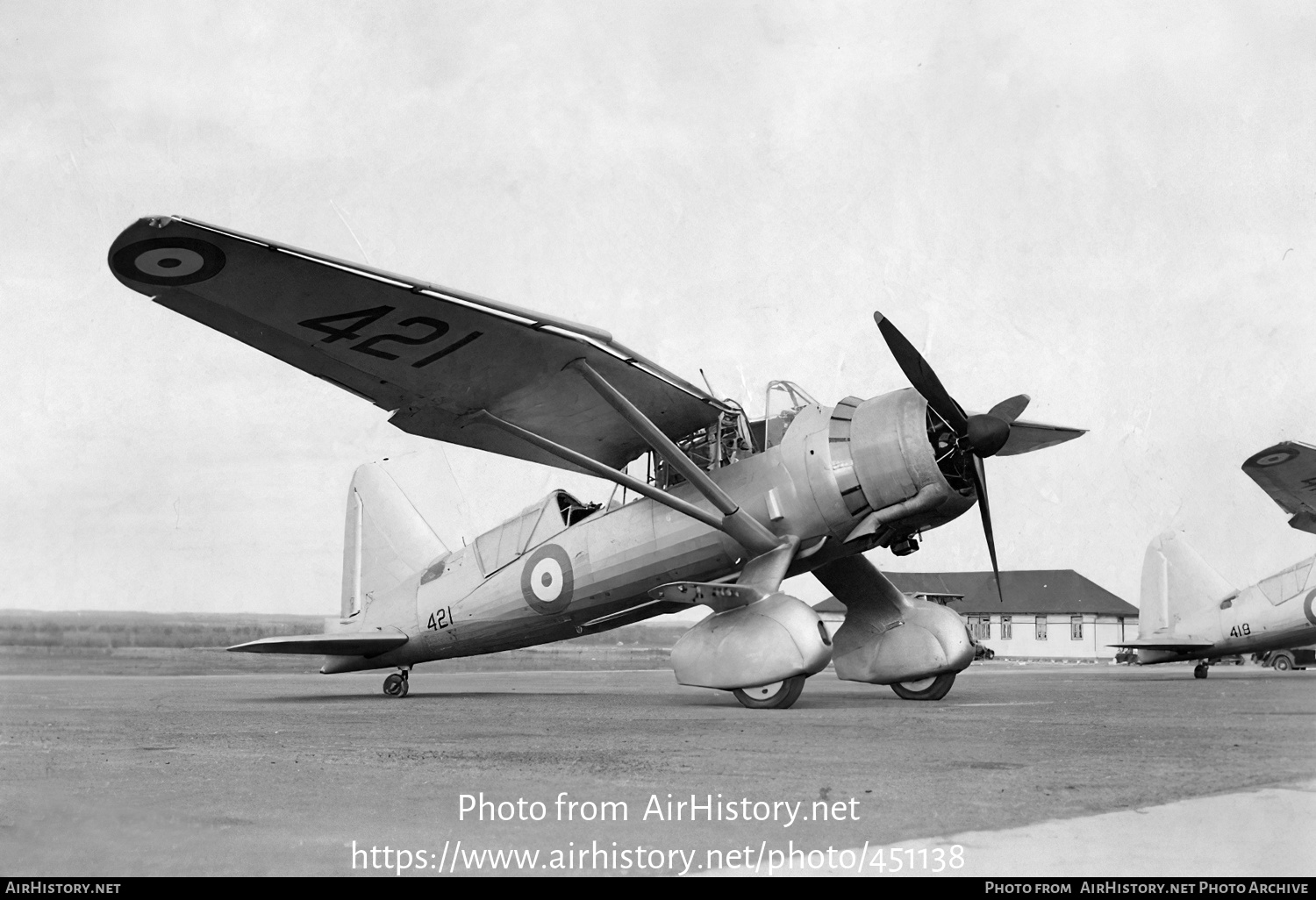 Aircraft Photo of 421 | Westland Lysander Mk.II | Canada - Air Force | AirHistory.net #451138