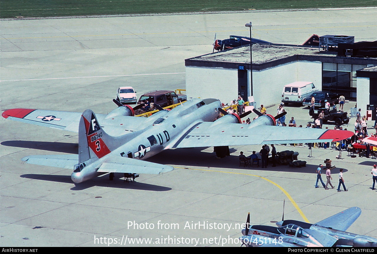 Aircraft Photo of N5017N / 85740 | Boeing B-17G Flying Fortress | USA - Air Force | AirHistory.net #451148