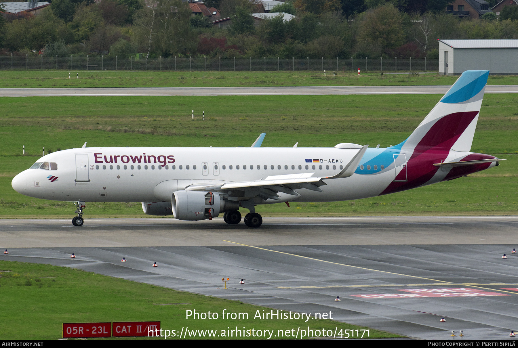 Aircraft Photo of D-AEWU | Airbus A320-214 | Eurowings | AirHistory.net #451171