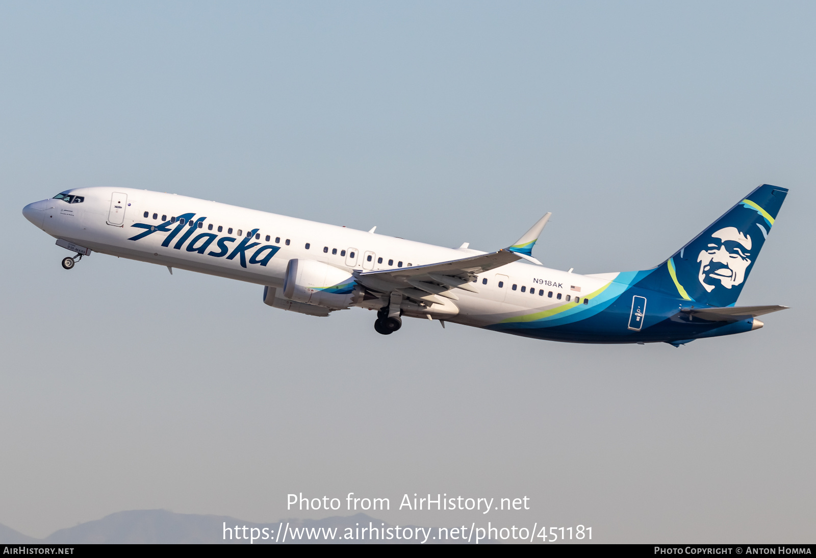 Aircraft Photo of N918AK | Boeing 737-9 Max 9 | Alaska Airlines | AirHistory.net #451181