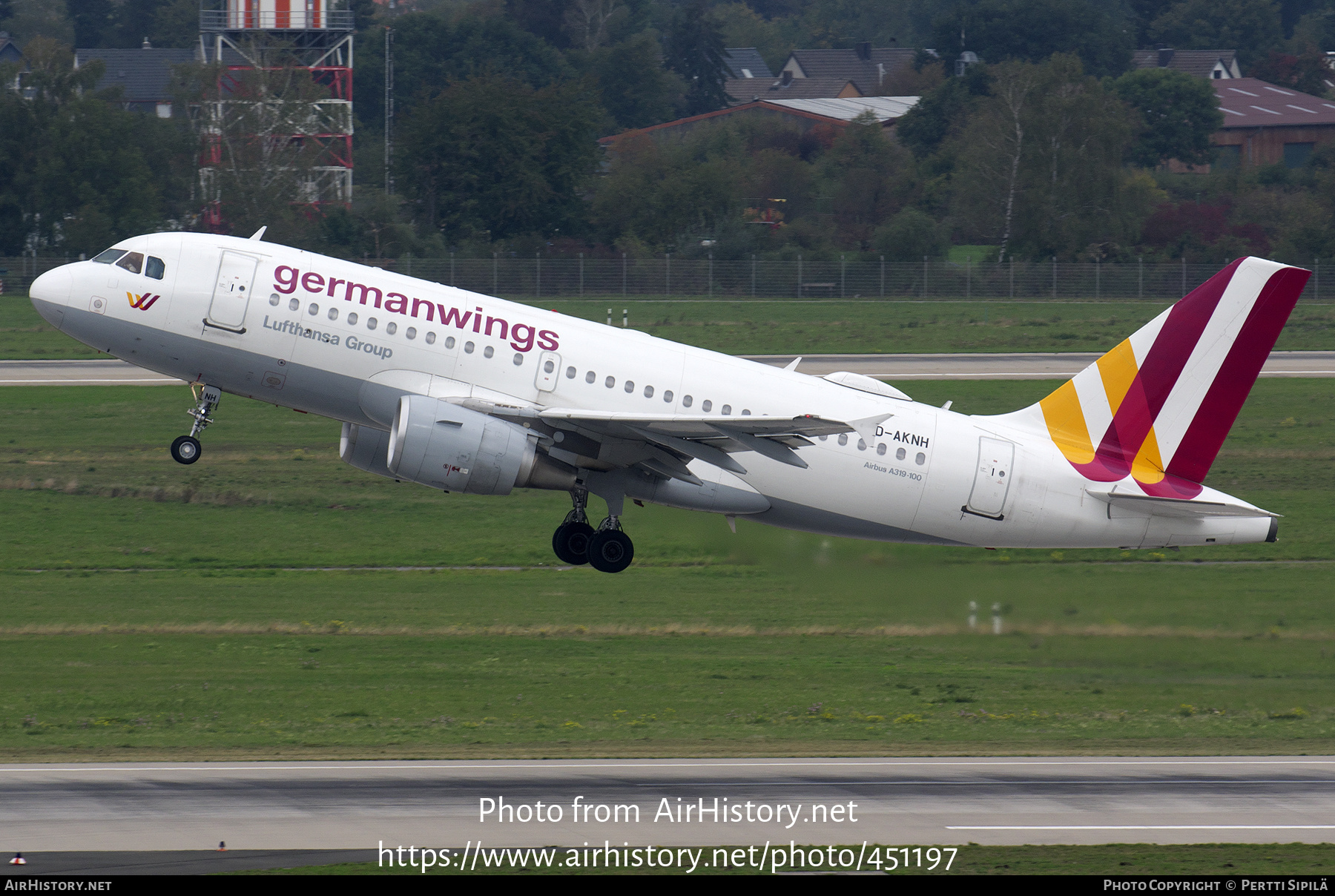 Aircraft Photo of D-AKNH | Airbus A319-112 | Germanwings | AirHistory.net #451197