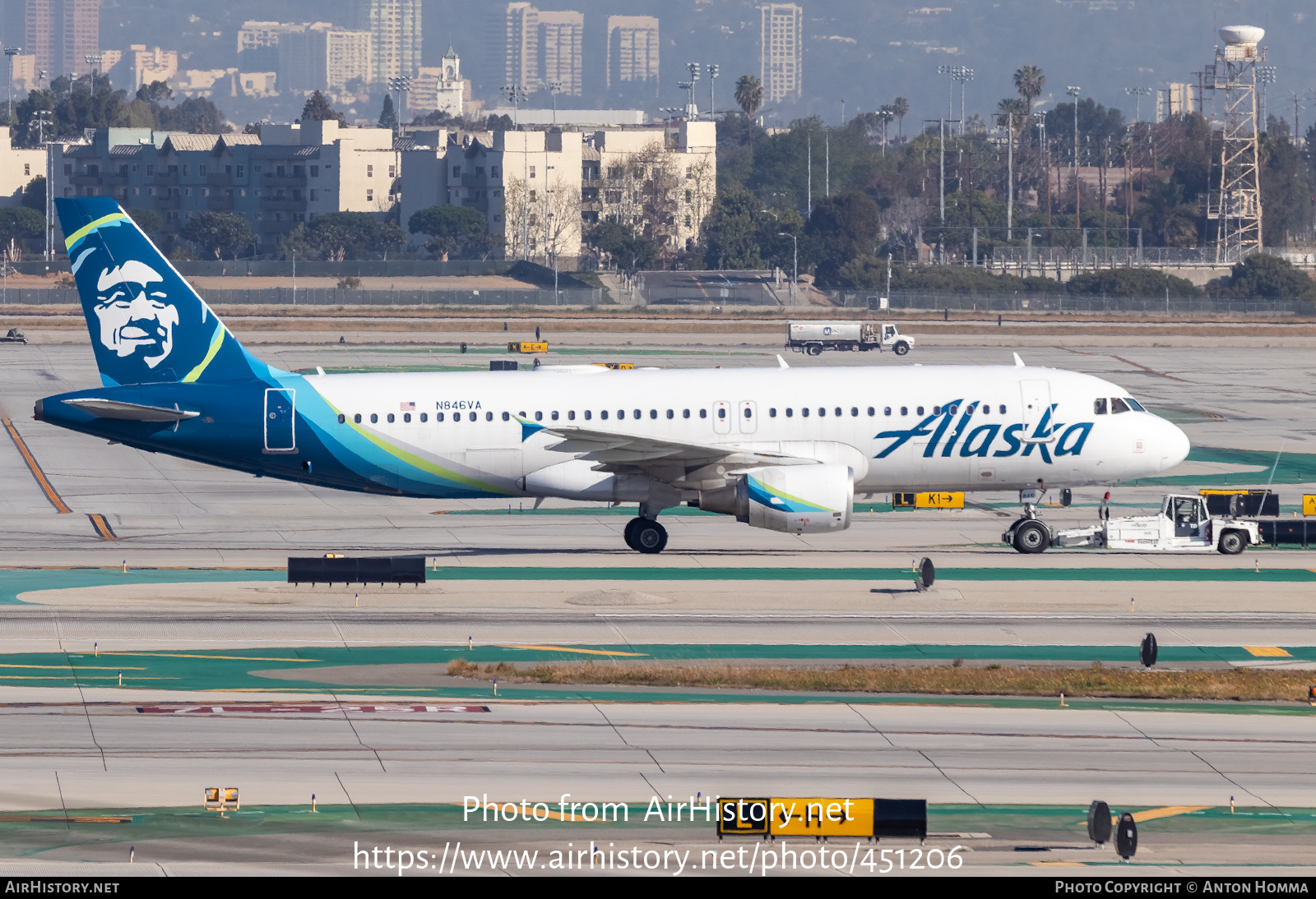 Aircraft Photo of N846VA | Airbus A320-214 | Alaska Airlines | AirHistory.net #451206