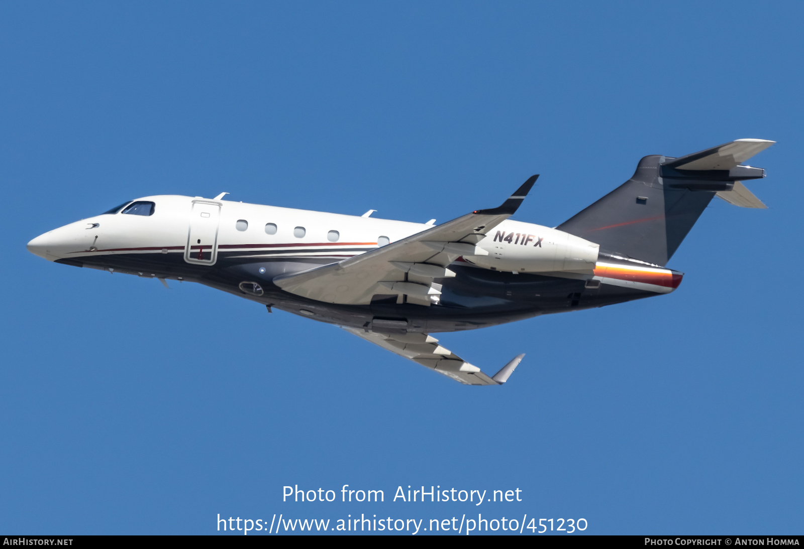 Aircraft Photo of N411FX | Embraer EMB-545 Legacy 450 | AirHistory.net #451230