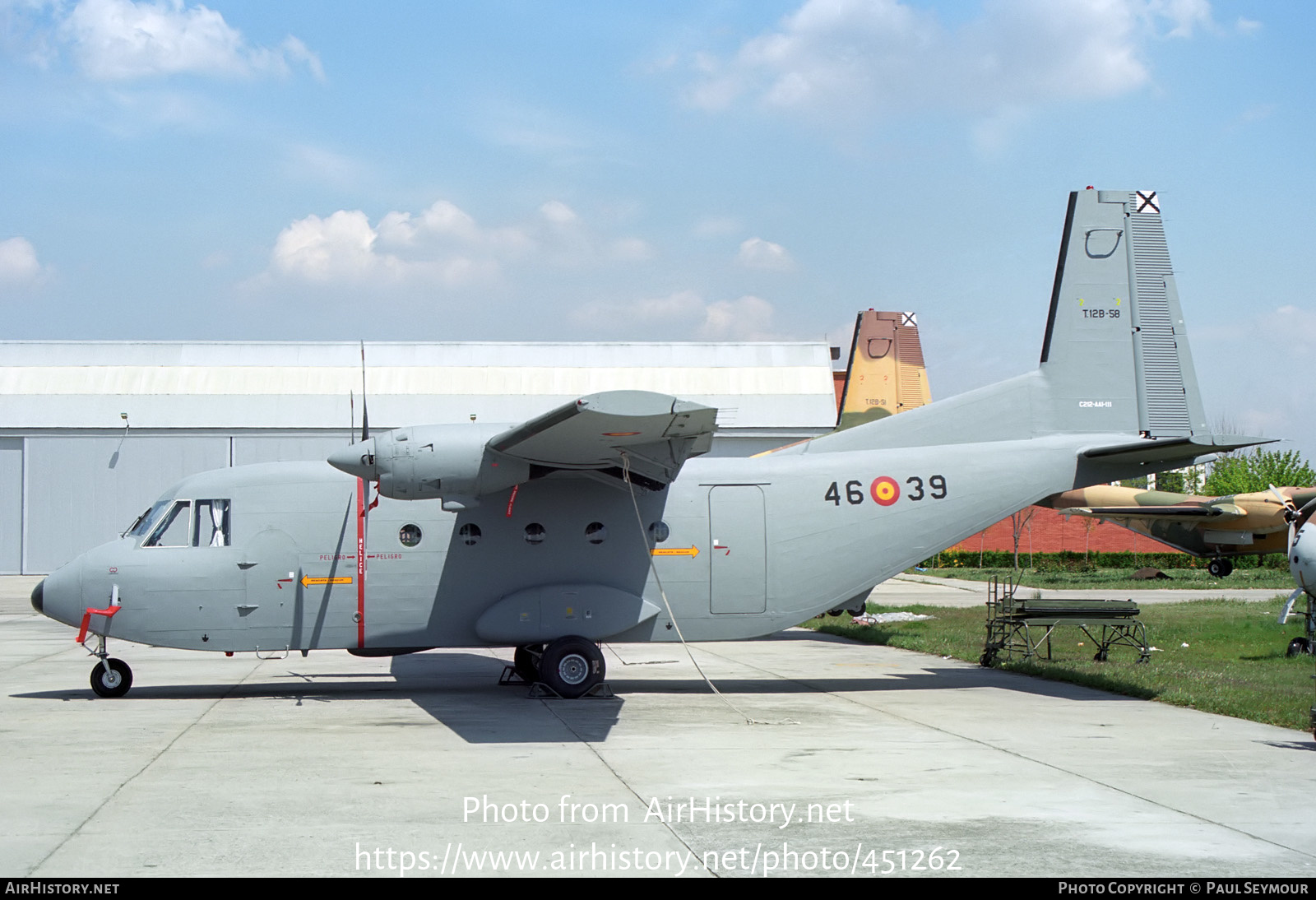 Aircraft Photo of T.12B-58 | CASA C-212-100 Aviocar | Spain - Air Force | AirHistory.net #451262