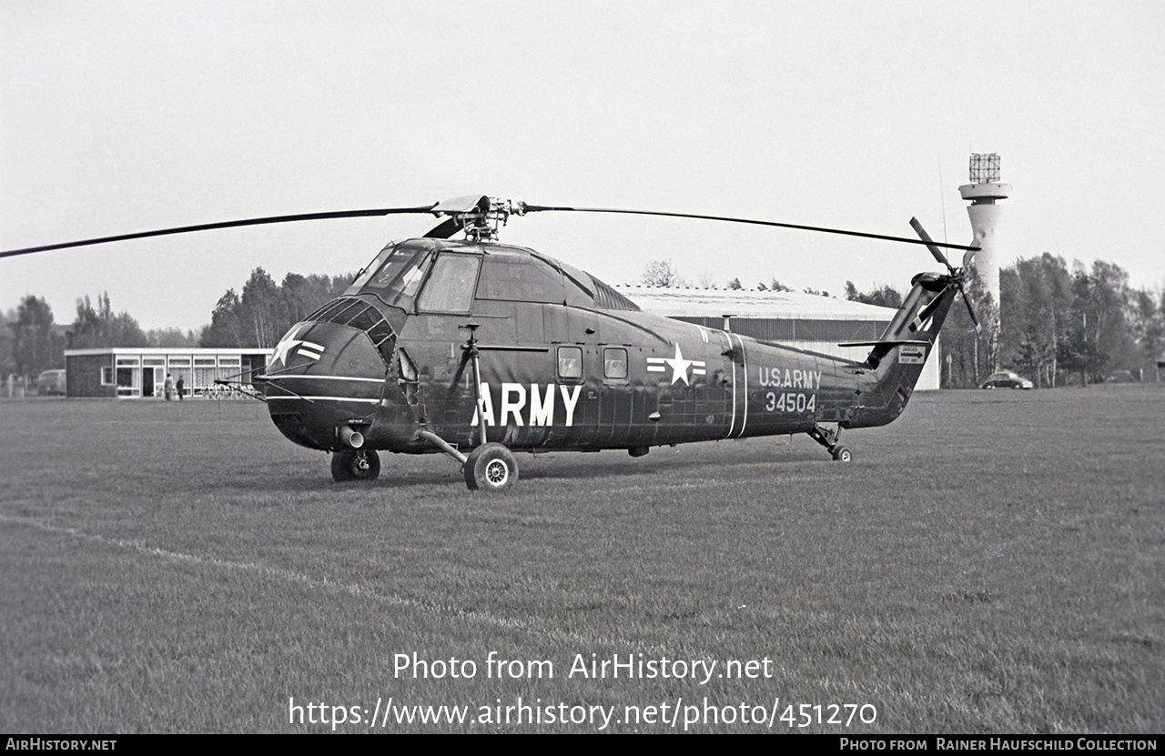 Aircraft Photo of 53-4504 / 34504 | Sikorsky CH-34C Choctaw | USA - Army | AirHistory.net #451270