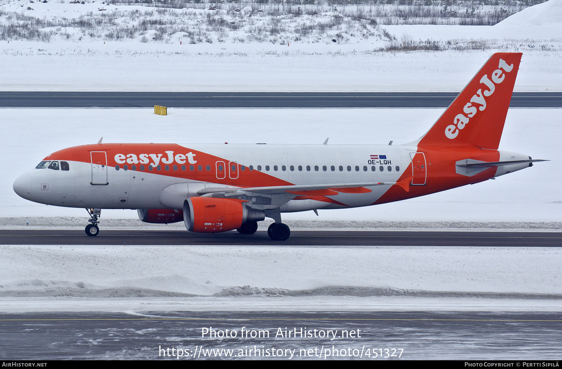 Aircraft Photo of OE-LQH | Airbus A319-111 | EasyJet | AirHistory.net #451327