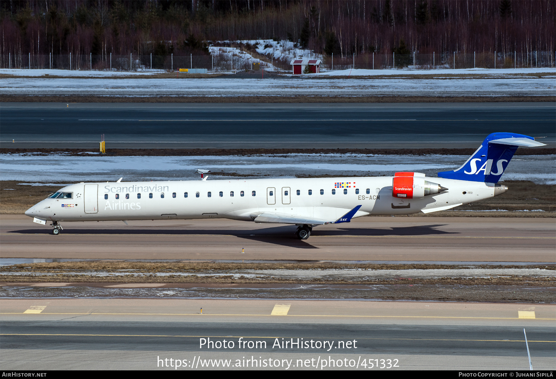 Aircraft Photo of ES-ACM | Bombardier CRJ-900LR (CL-600-2D24) | Scandinavian Airlines - SAS | AirHistory.net #451332