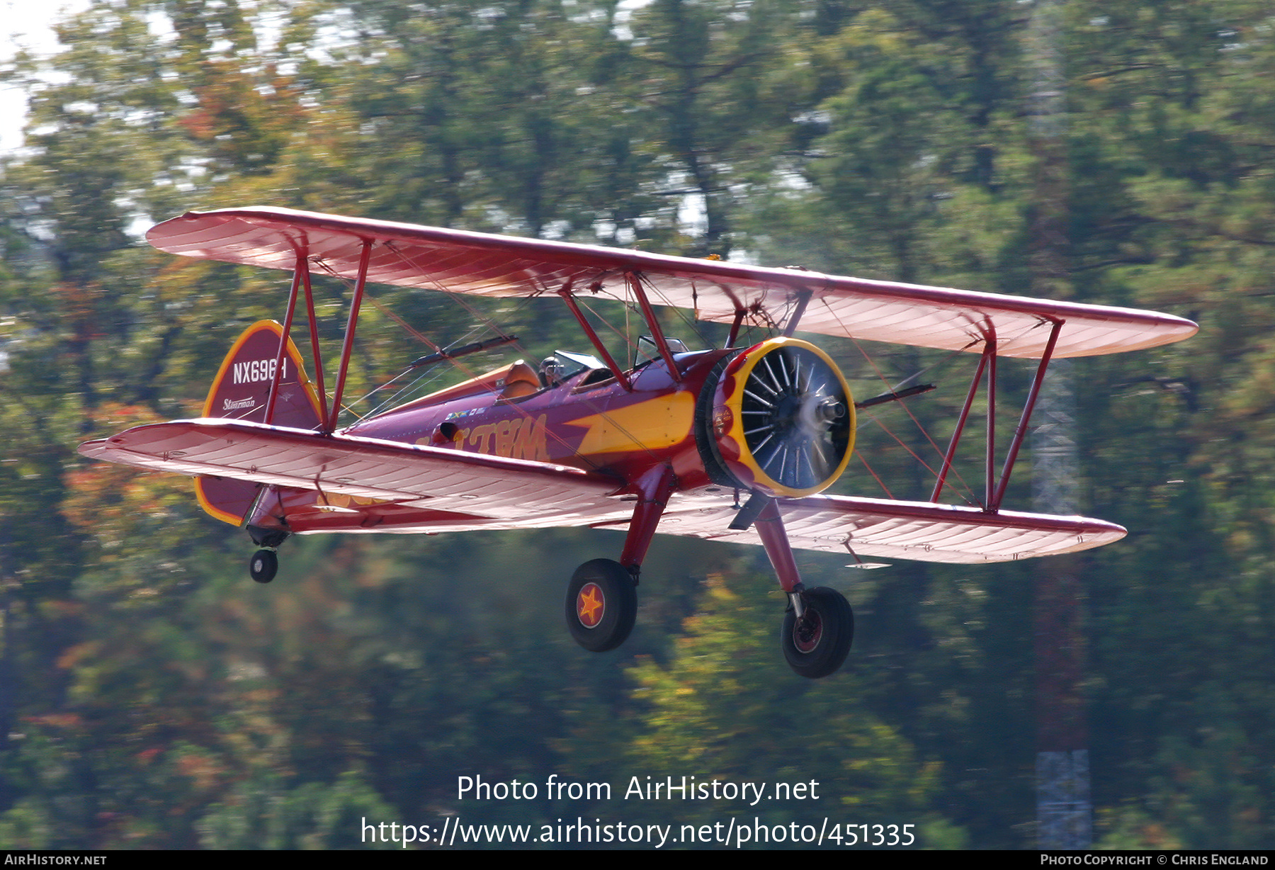 Aircraft Photo of N696H / NX696H | Boeing PT-17 Kaydet (A75N1) | AirHistory.net #451335