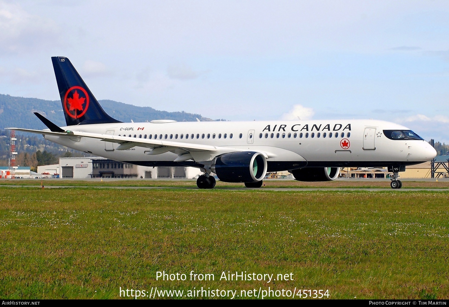 Aircraft Photo of C-GUPL | Airbus A220-371 (BD-500-1A11) | Air Canada | AirHistory.net #451354