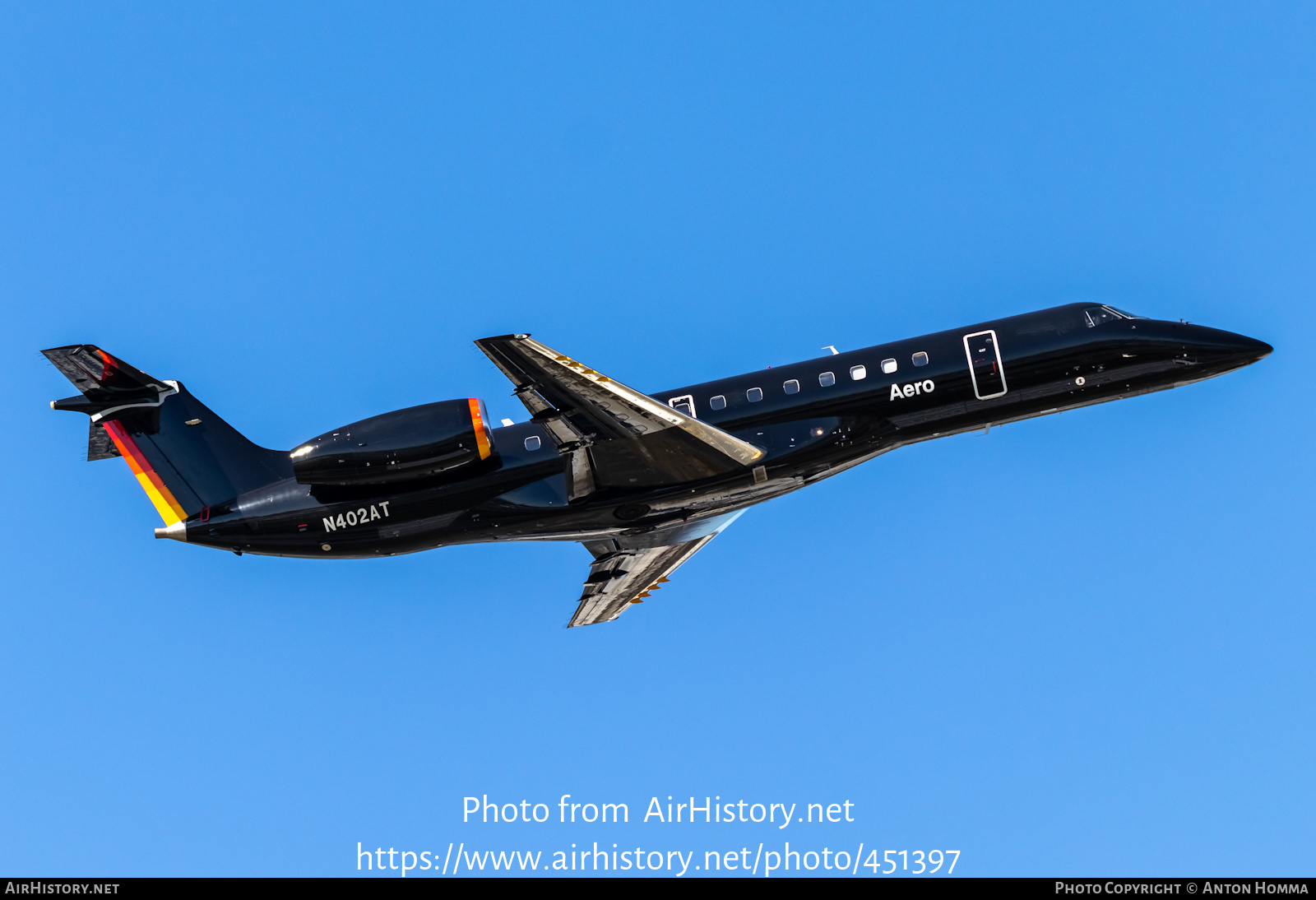 Aircraft Photo of N402AT | Embraer ERJ-135LR (EMB-135LR) | Aero | AirHistory.net #451397