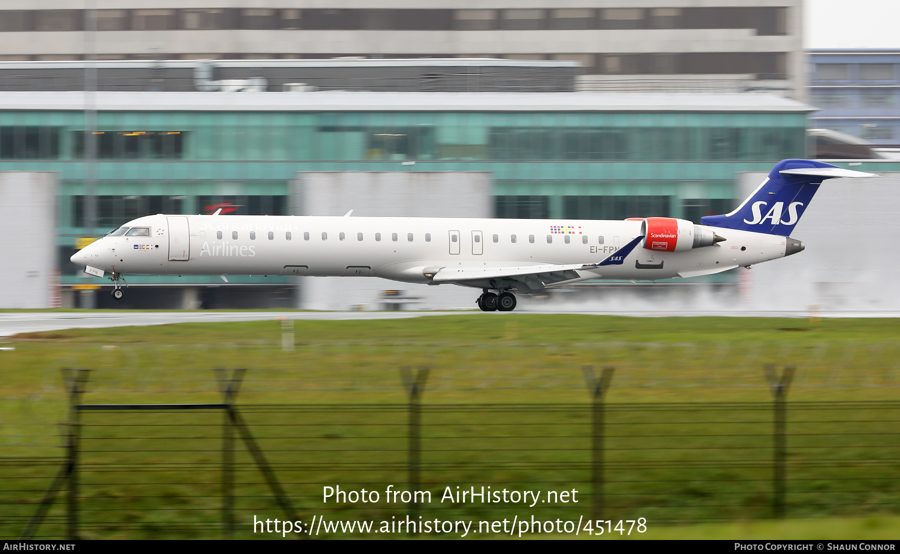 Aircraft Photo of EI-FPN | Bombardier CRJ-900LR (CL-600-2D24) | Scandinavian Airlines - SAS | AirHistory.net #451478