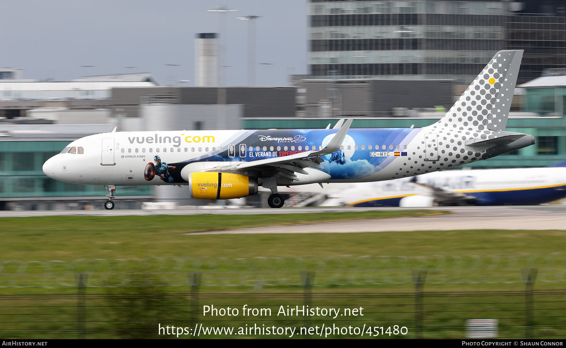 Aircraft Photo of EC-MYC | Airbus A320-232 | Vueling Airlines | AirHistory.net #451480