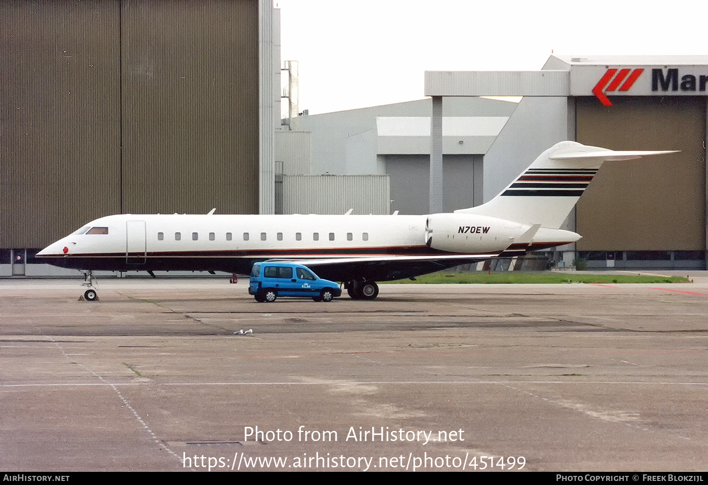 Aircraft Photo of N70EW | Bombardier Global 6000 (BD-700-1A10) | AirHistory.net #451499